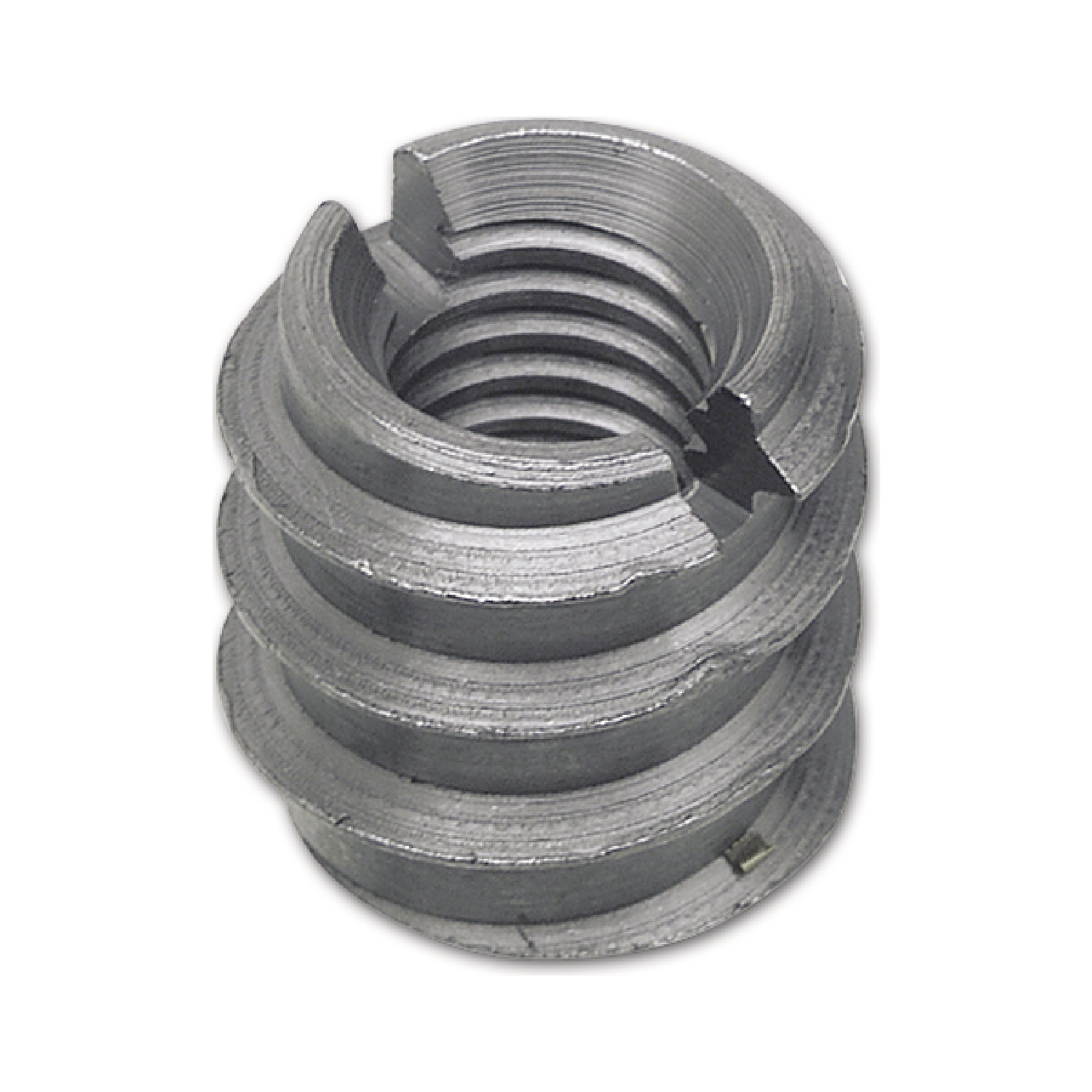 Závrtná matice bez límce M6x13 mm, typ E, zinek bílý