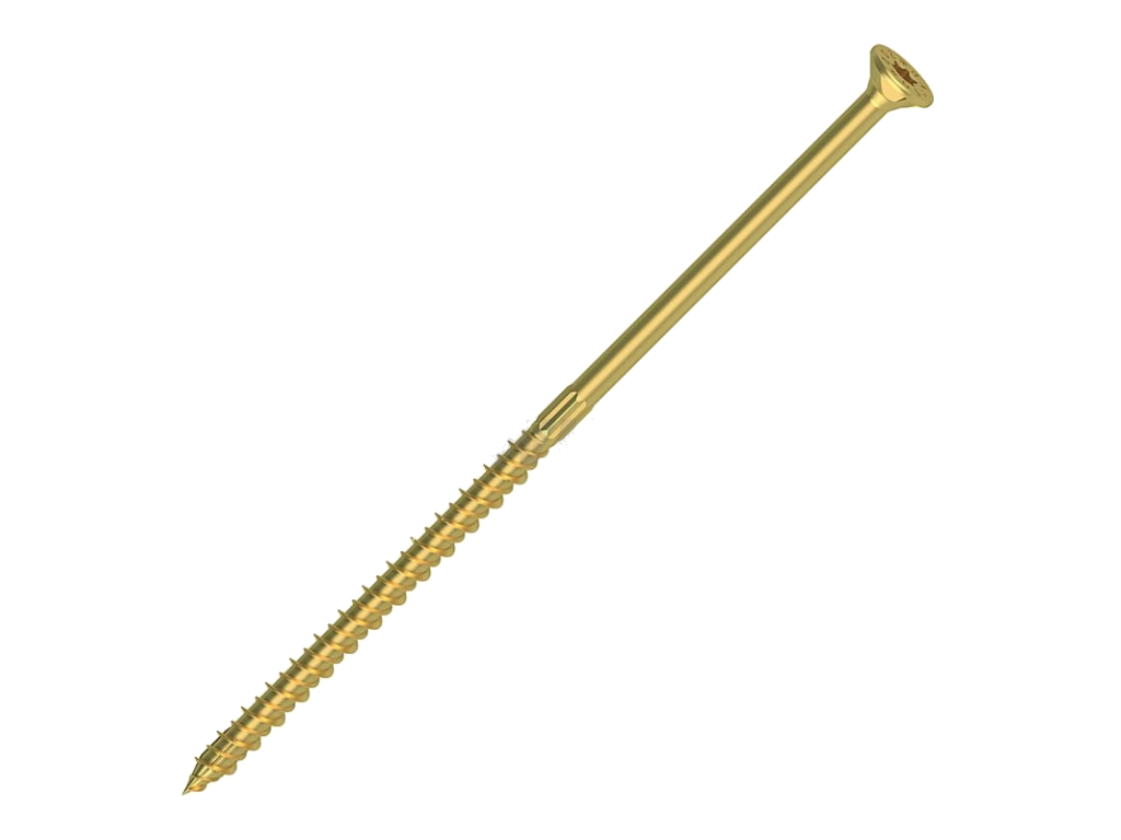 Vrut do dřevostavby RAPID 6x160/64 TORX zinek žlutý