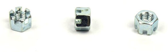 Matice korunková DIN 935 M8 ZB