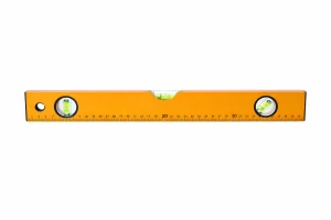 Vodováha ZEDNICKÁ žlutá 40cm 3 libely
