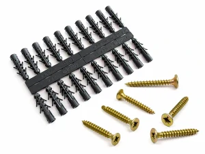 SADA - Hmoždinky 6×30 + vruty 4,5×40