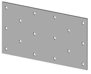 Spojovací deska 105x90 mm, 03-35 BV/S 105
