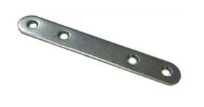 Spojovací plech PS2 15x40 mm zinek bílý