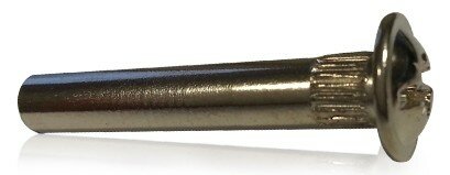 Matice spojovacího článku  M6x30 mm, zinek bílý