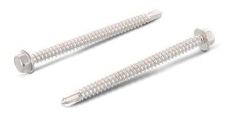Samovrtný šroub do plechu 4,2x19 mm DIN 7504 K šestihranná hlava, nerez A2