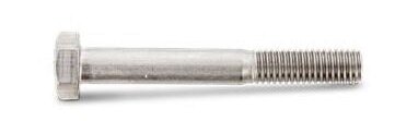 Šroub se šestihrannou hlavou DIN 931 M10x45 mm, částečný závit, zinek bílý, ocel 8.8 