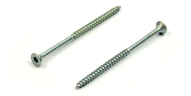 Univerzální vrut do dřeva 4x70/42 TORX zinek bílý, částečný závit