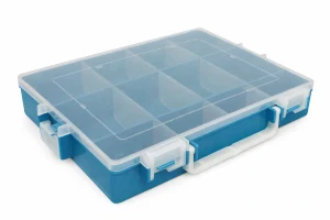 VISIBOX prázdný XL tyrkysová/transparentní