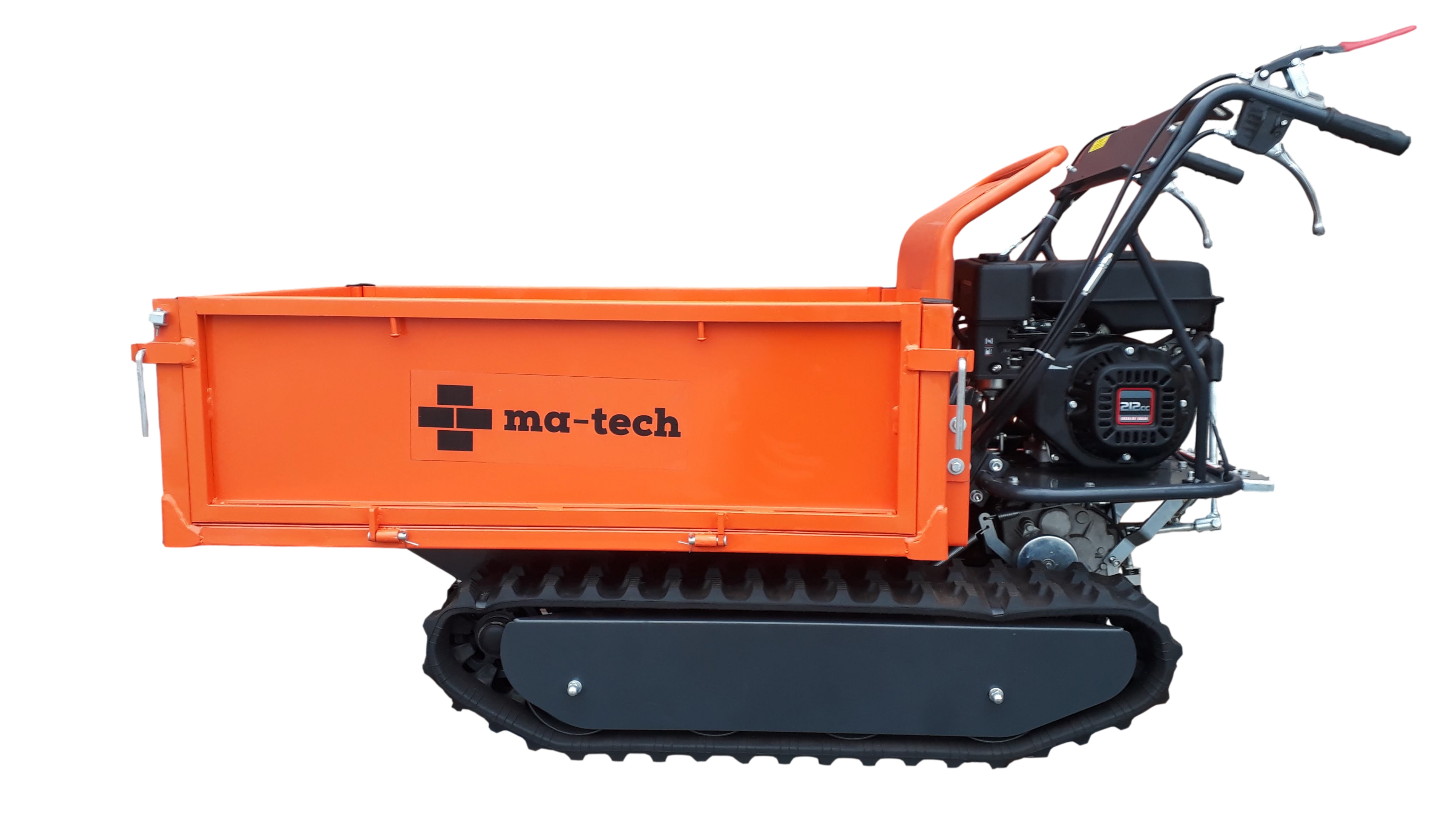 Motorové pásové kolečko Ma-tech MDM-500 bočnice