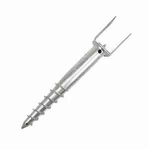 Zemní vrut U 80-170×700 mm – na pergoly a ploty (bez betonování)