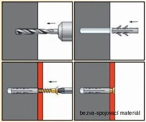 Hmoždinka standardní UPP 4x20