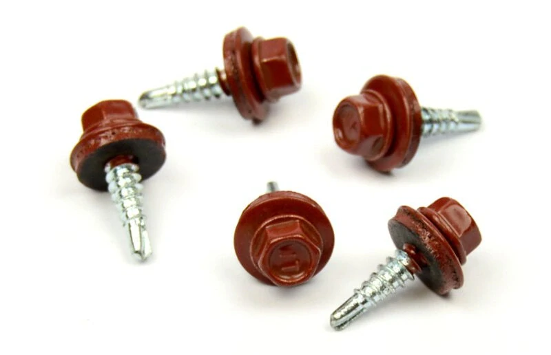 Střešní šroub GTZ F2+EPDM 4,8x20 nerez A2 RAL 3009