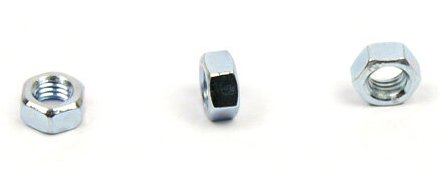 Matice DIN 934 M5 zinek bílý