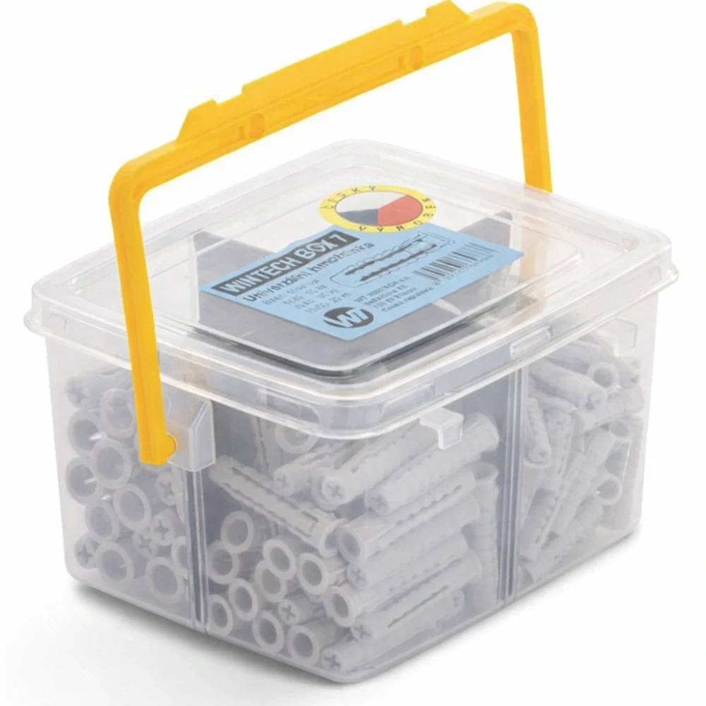 SADA - Box standardních hmoždinek 8x40 + vruty 5x60