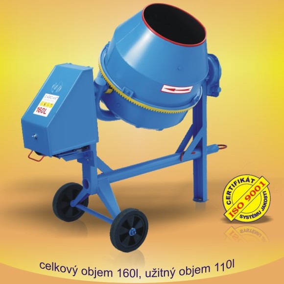 Stavební míchačka PROFI 160 L, 230 V