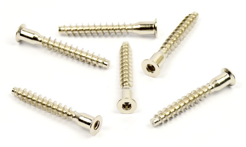 Konfirmát 3,0 mm, 7x50 mm, hrubý závit, nikl
