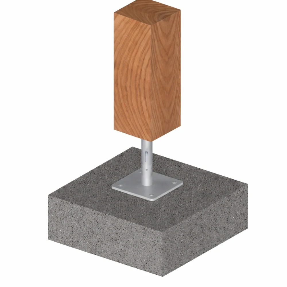 Patka dř. pilíře BV/P 14-10, 165/80x80, M16