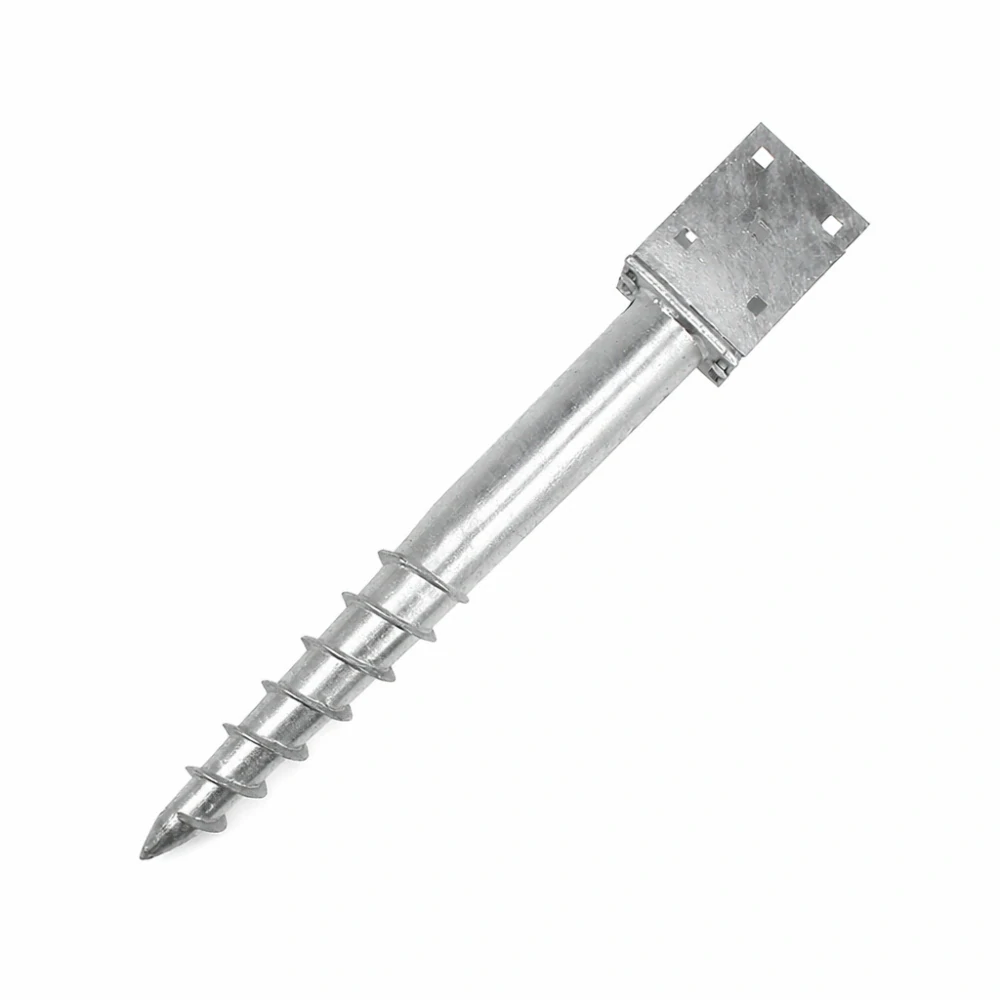 Zemní vrut U 80-170×700 mm – na pergoly a ploty (bez betonování)