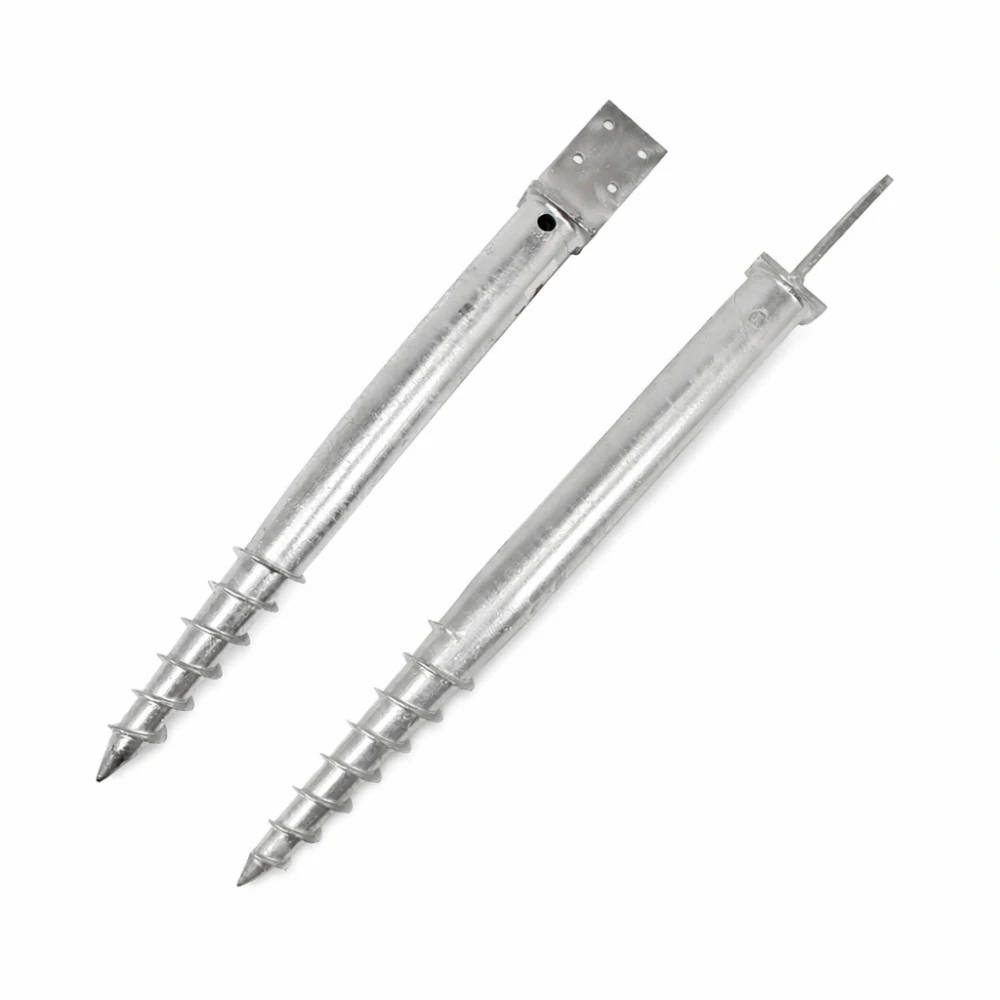 Zemní vrut typ T 80x80x900 mm – na pergoly a ploty (bez betonování)