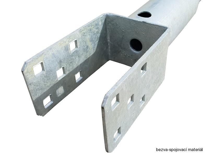 Zemní vrut U 80×700 mm – na pergoly a ploty (bez betonování)