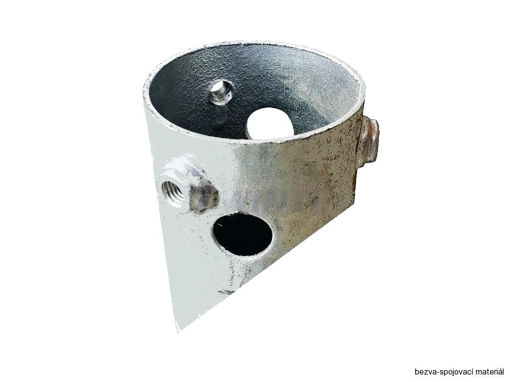 Zemní vrut kruhový 68x580 mm – na pergoly a ploty (bez betonování)