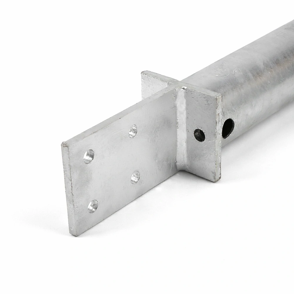 Zemní vrut typ T 80x80x900 mm – na pergoly a ploty (bez betonování)